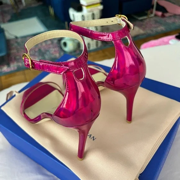 Stuart Weitzman Nudistcurve 100SANDA Heels